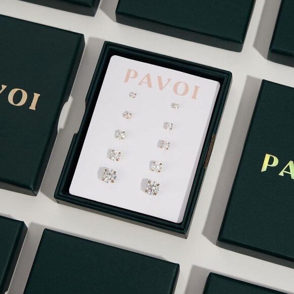 14K Gold Plated Opal Pendant Necklaces for Women | Created Opal Cubic Zirconia D - Picture 5 of 5